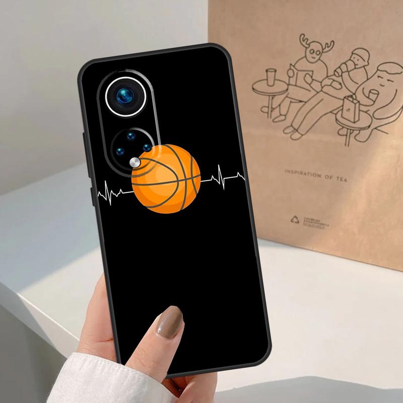 Basketball Heartbeat Case For Honor Magic 7 6 5 Pro Cover For Honor X9c X9b X9a X8a X8b X9 200 400 50 70 90 Lite