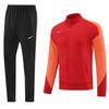 AJ Tracksuit Set Long Zip Football Training Suit No Team Men Women Sportswear