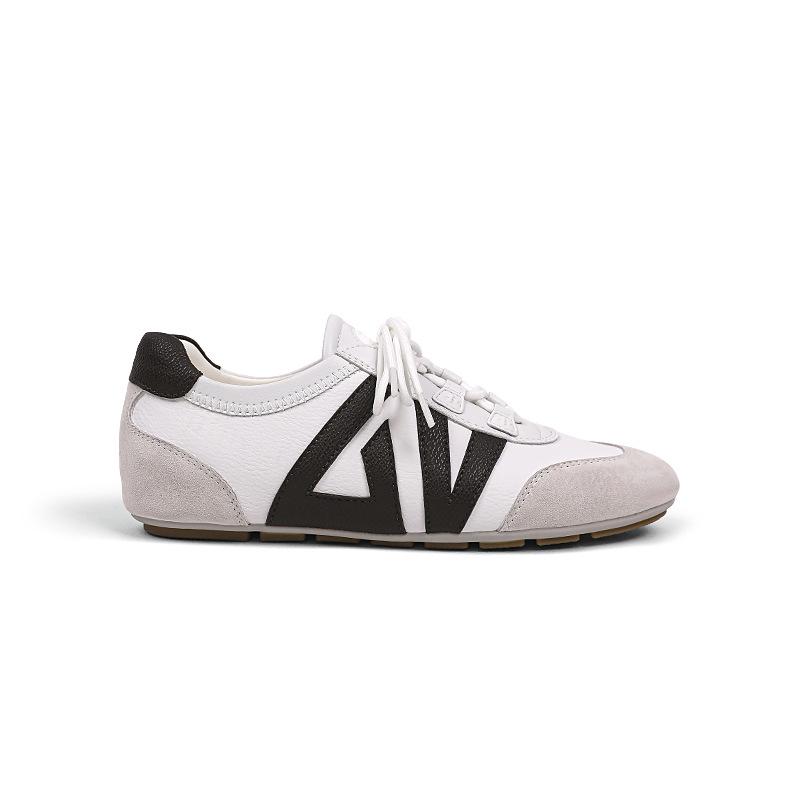 Sheepskin version~ Summer and autumn runaway is not tired, the inner height of the feet is increased, retro ballet training shoes 2025 summer casual F