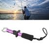 Fish Grabber Stainless Steel Closed Type Jaw Handle Design Protective Coating Portable Fish Mouth Grabber Purple