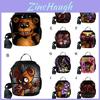 Five Nights At Freddy's Insulated Lunch Bag With Large Capacity And Mesh Pocket