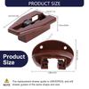 5pcs Drawer Slides with Metal Backing & Screws Drawer Track Guides and Glides Drawer Repair Parts for Dresser Enduring