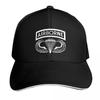 Airborne Wings Baseballkappe Schnelltrocknend Performance Baumwoll-Twill Atmungsaktiv Kontrast Zweifarbiges Schild