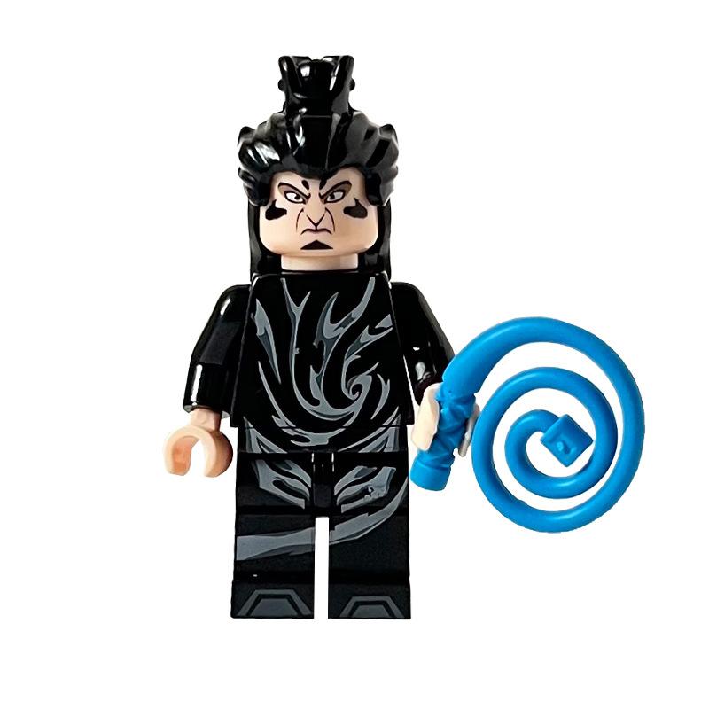 Ninja Warrior Superhero Doll With Weapon Single Building Block Assembly Toy