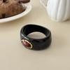 Exaggerated Resin Acrylic Bracelet Irregular Chunky Cuff Geometric Wide Bangle  Women