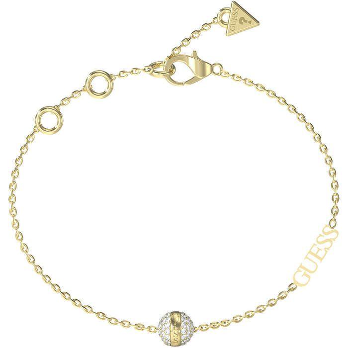 Bracelet - GUESS - Calypso Crystals Bead Bracelet S - Doré - Ajustable - Femme