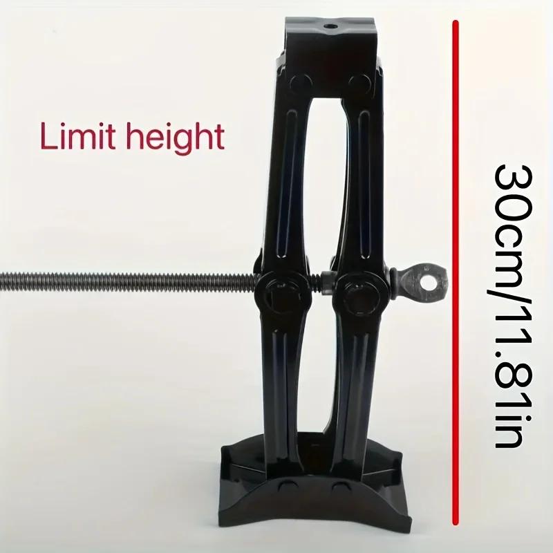 1 Satz 1 Tonnen Faltbarer Wagenheber Handbetätigt Horizontaler Typ 1 Tonnen Wagenheber Autoreifen Reparaturwerkzeug