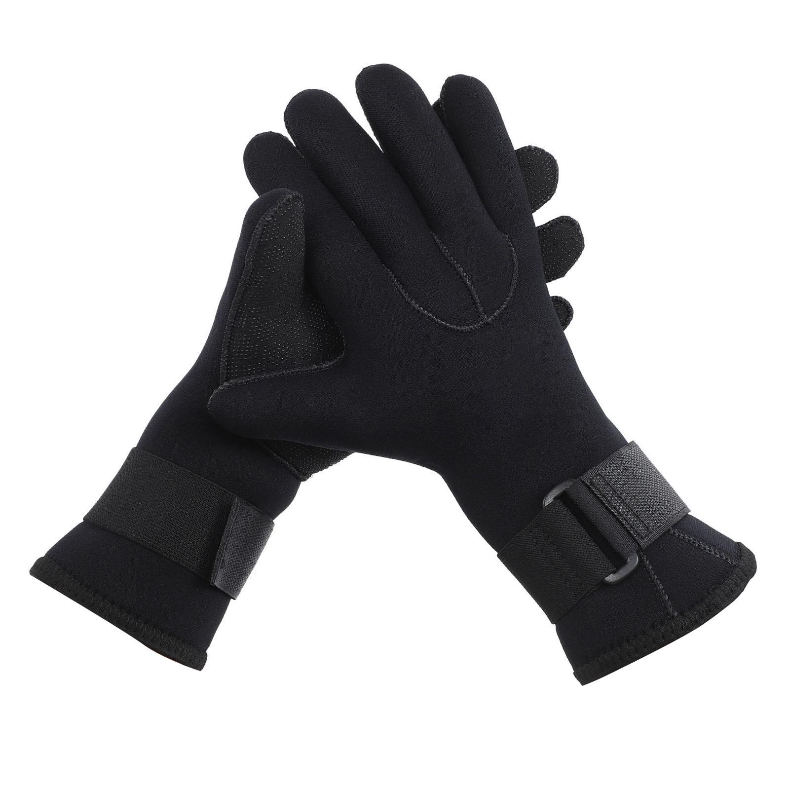 2 Stuks Duikhandschoenen 5MM Comfortabel Antislip Verdikt Warm Slijtvast Handbeschermer Duikhandschoenen