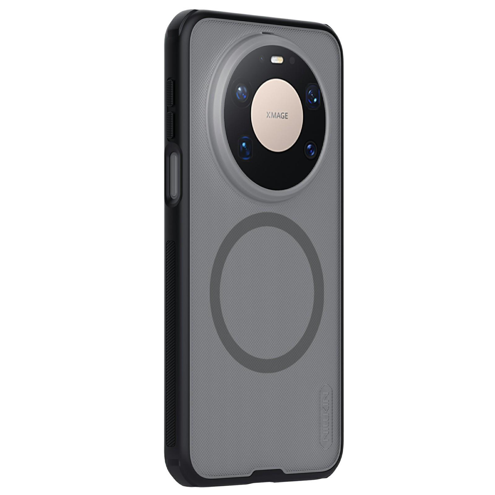 

NILLKIN Super Frosted Shield Pro для Huawei Mate 80 Pro Max Магнитный чехол Матовый ПК ТПУ Прозрачный Черный Задняя крышка телефона