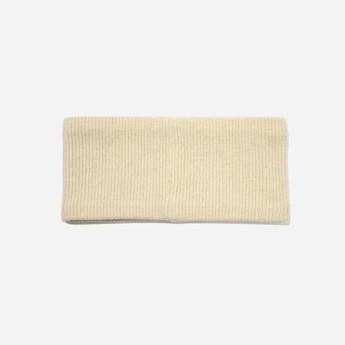 Lembert Fleece-lined Wool Hairband BEIGE