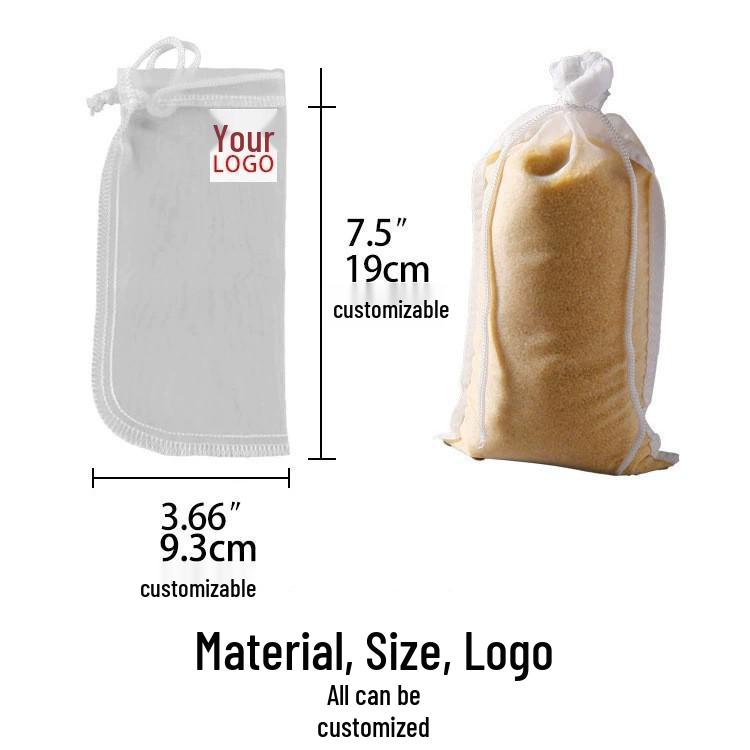 Nylon Mesh Fish Tank Filter Bag - 200 & 100 Mesh Water Purification & Anti-Overflow Net
