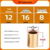 Self-Lubricating Oil-Impregnated Copper Bearing Bushing, Inner Guide 3-5, 6-8, 10-14, 15-32