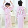 Children's Hooded Bathrobe - Pure Cotton, Thick, Warm & Soft for Boys & Girls