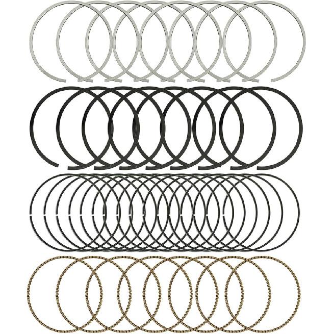 STD Piston Ring Set, 41859CP Replacement Piston Rings Compatible with Chevy/with GMC 4.8L 5.3L LS Engines 1999-2016