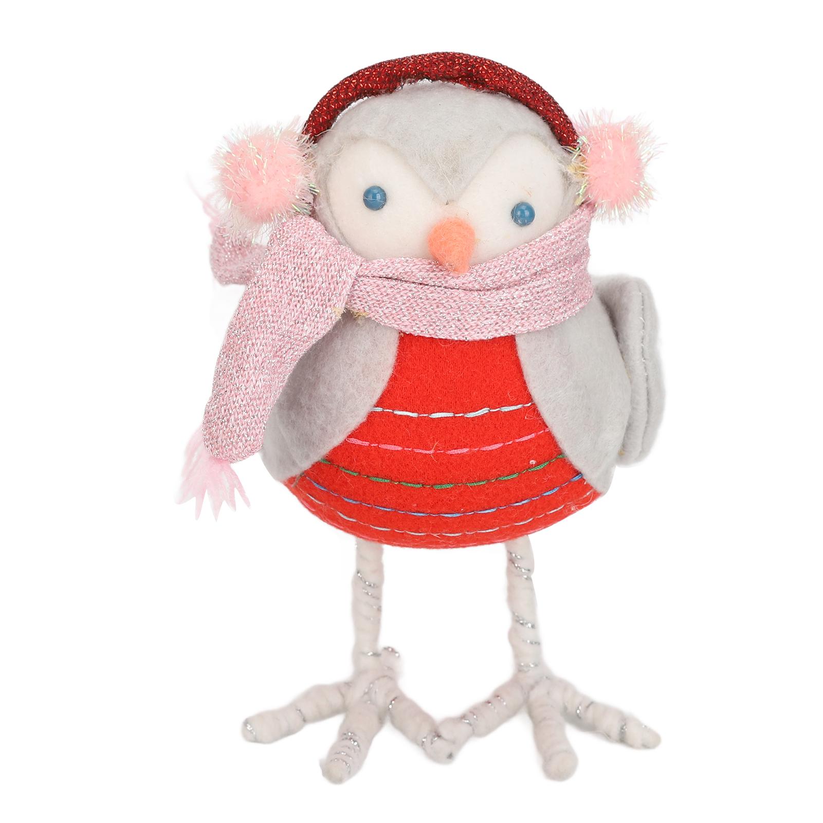 

Bird Ornament Cute Standing Bird Toy Figurine Table Ornament Small Bird Home Indoors Decoration