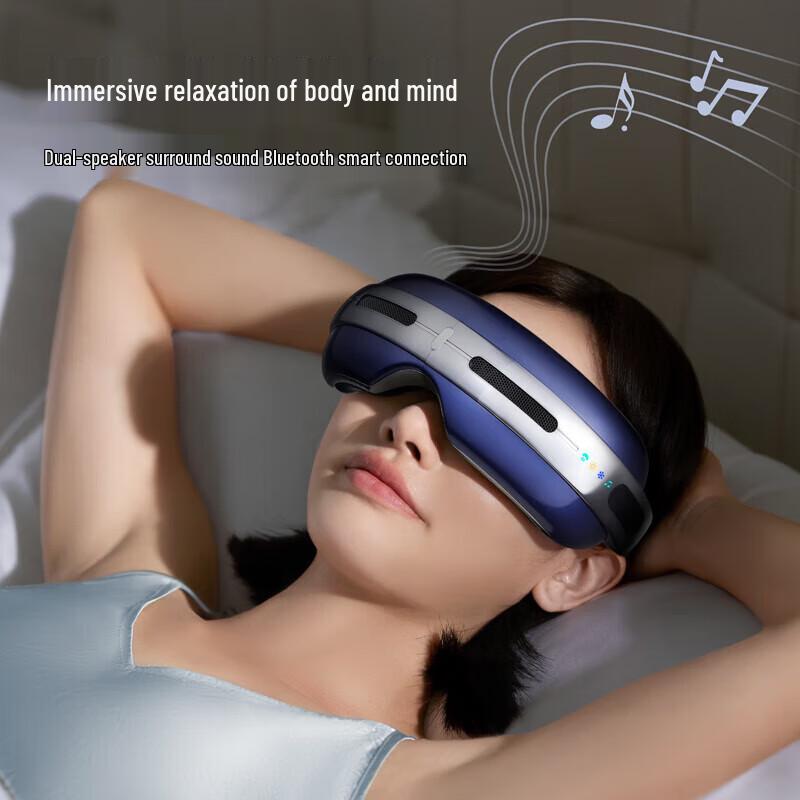 Philips PPM7501E Eye Massager with Hot & Cold Compress, Airbag & Bluetooth