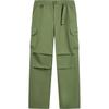 Loose Fit Solid Color Straight Leg Sports Casual Pants Men Bottoms AYKV583-4