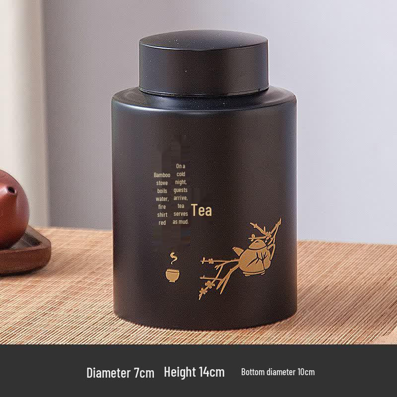 Premium Stainless Steel Tea Storage Canister