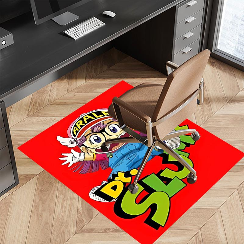 Arale Norimaki Printed Absorbent Washable Carpet, Non-Slip Bathroom Mats, Kitchen Rugs, Yoga Mat,Living Room Entrance, Camping Picnic Rugs