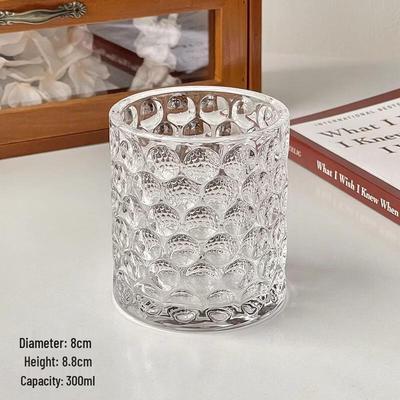 OLOEY Polka Dot Glass Drinking Cup