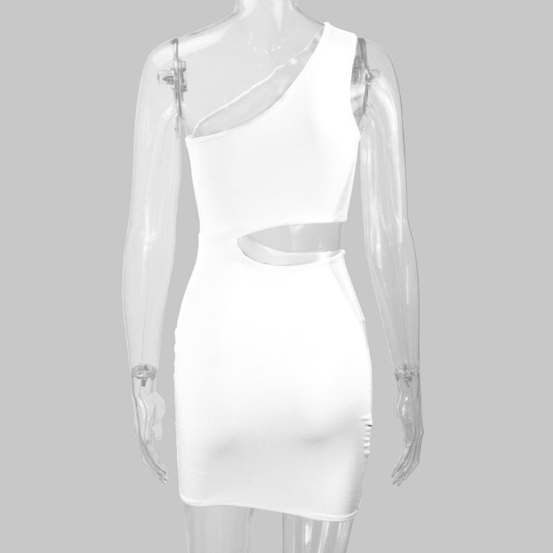 Dámská sexy letní sukně na jedno rameno, módní taška na hýždě