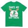Thats My Son Out There Baseball Mom Dad Parents Graphic Tshirt