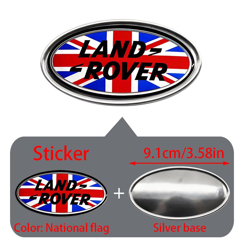 Car Original Front Grille Badge Replace Emblem Lid Logo for Land Rover Range Rover Defender 3 4 Evoque Discovery Sport Guardian XS1