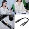 Type C to 3.5mm Headphone Jacks Adapter Earphone Audios Adapter Cable 11cm USB C Audios Dongle Cable Cord Universal