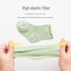 Summer Mesh Baby Socks: Thin, Combed Cotton, Solid Color, Lace Cuff, Class A, for Newborns