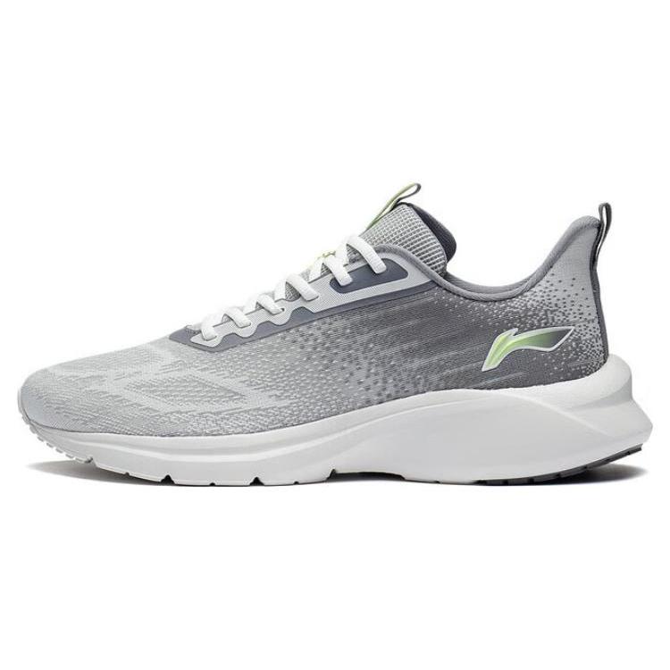 

Li Ning YunQue Comfortable Fabric Slip Resistant Abrasion Resistant Low top Running Shoes Men s Frost Gray ARST013-3 43.5