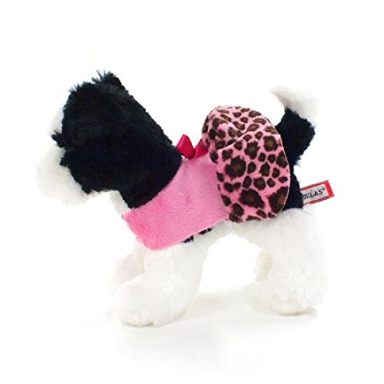 Douglas Dog Plush Toy White Black Sea Animal Dress (M)