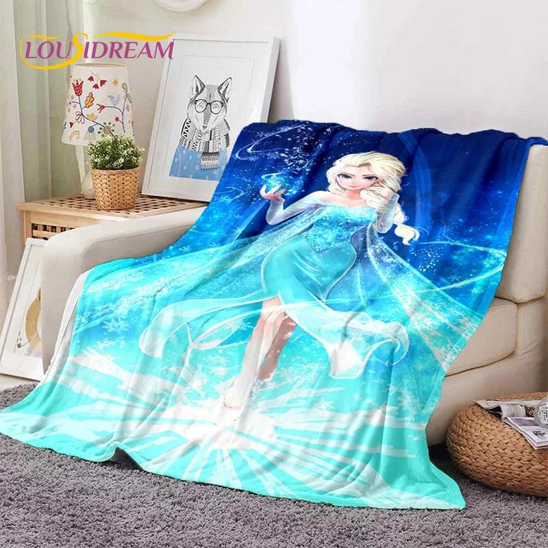 29 Style Frozen Elsa Princess Snow Queen Cartoon Girl Soft Throw Blankets,Comfortable Blanket for Beds Sofa Home Bedroom Gifts