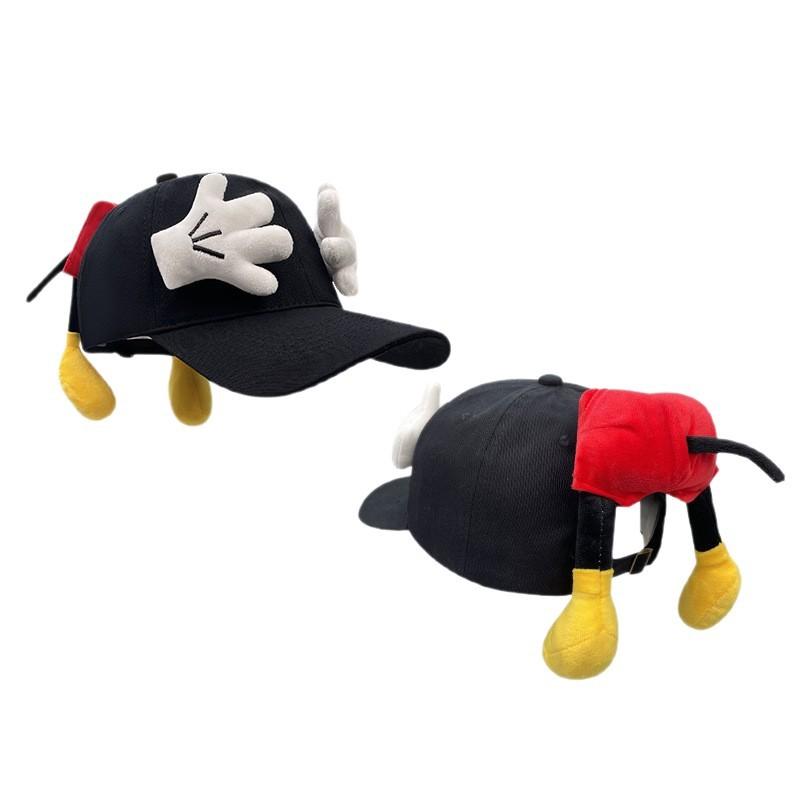 Cute Ass Palm Baseball Cap Funny Design Cartoon Hat Female Summer Versatile Sunshade Photo Cap