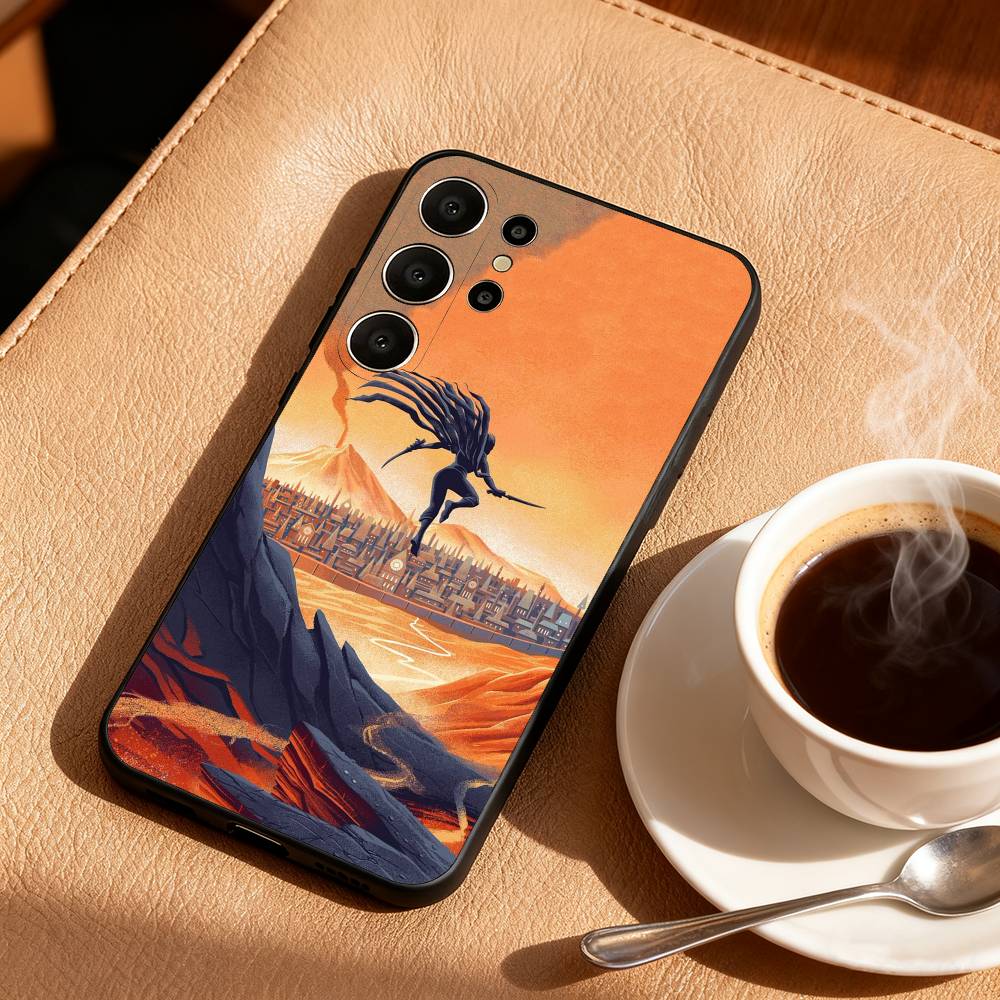 

M-Mistborn T-Trilogy V-Vin Чехол для телефона Samsung S25,24,23,22,30,21,10,9,Ultra,Plus,Lite,FE Мягкий черный чехол Samsung S25ULTRA