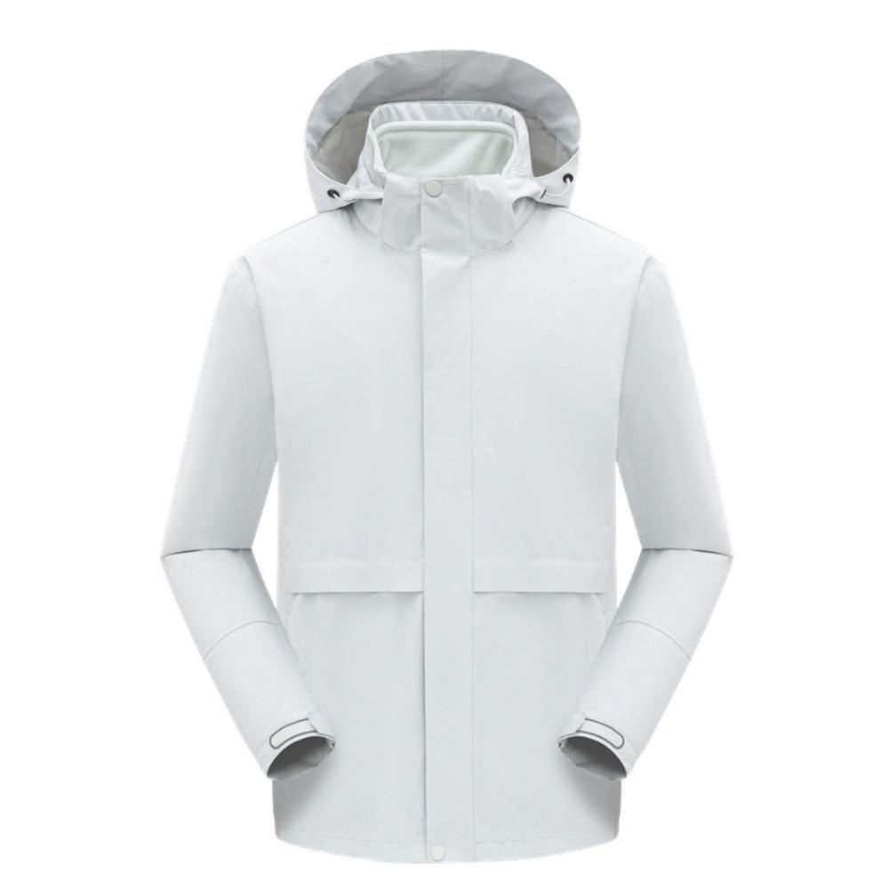 3-in-1 Jacket Men's Rainstorm Waterproof Removable Outdoor Clothing Breathable General Jacket Customization