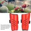 1 Pair Child Foot  Sports Shinguards Kids Soccer   Shin Guards Legs Protector Red