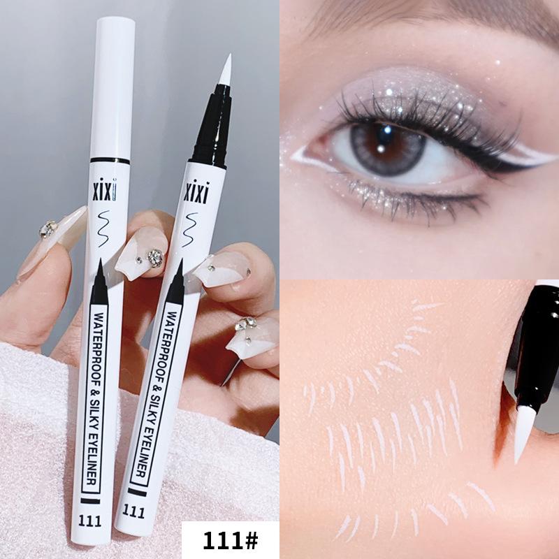 Waterproof Colorful Eyeliner Pen - Thin, Easy To Apply, Long-lasting, Smudge-proof for Beginners
