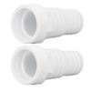 2pcs Pool Pump Hose Adapter 1‑1/2inch Male Thread Plastic Pool Filter Hose Adapter for Replacement