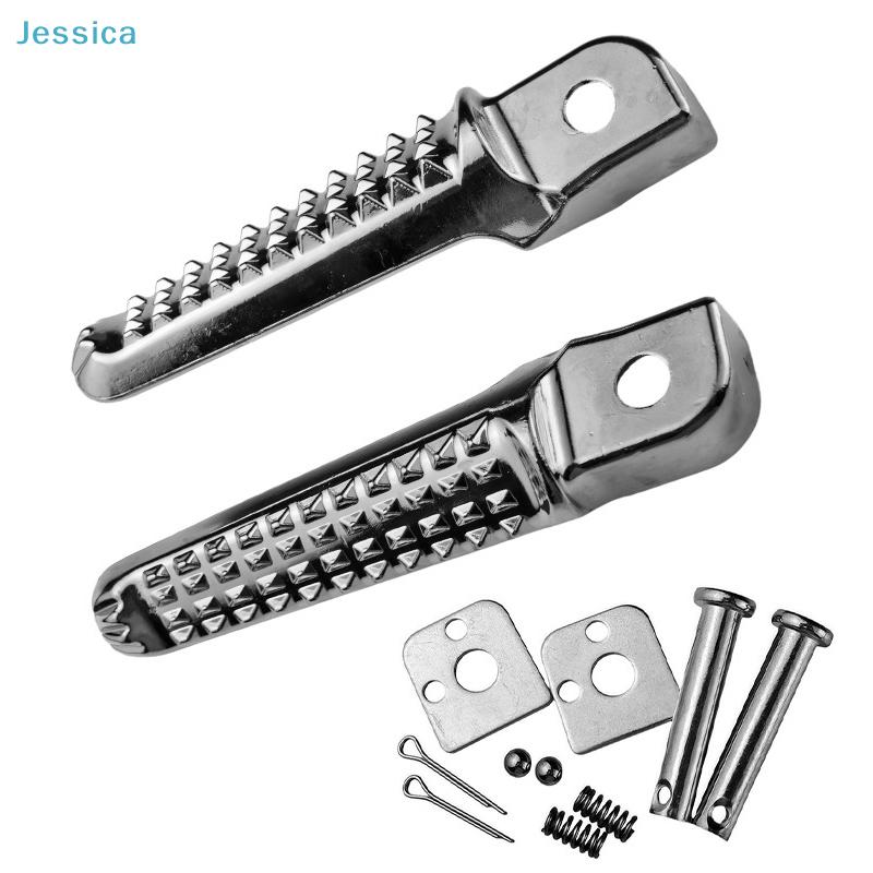 Motorcycle Foot Pegs -full Set Of Universal Aluminum Alloy Anti-Slip Footpegs,For Most Motorcycles Wear-Resistant