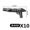 Military Building Blocks MOC Star Movie Characters Solider Figures War Mini Bricks Weapons Accessories Guns Cloak Axe Armor