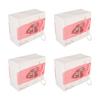 12Pcs Gift Bags Marry Me Heart Pattern Rose Gold Letters Soft Handle Reusable Party Bags for Wedding Engagement