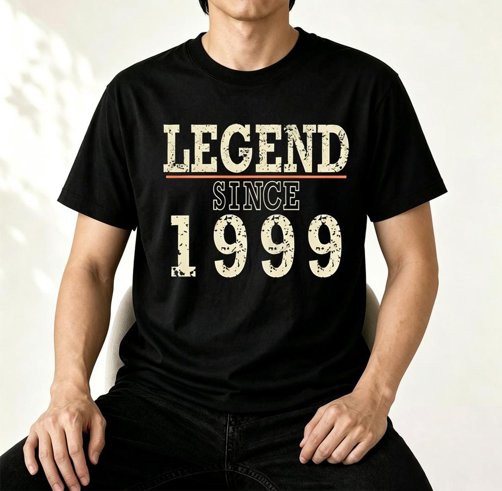 Legend Since 1985 2002 Distressed Star Line Graphic T Shirt Unisex Unisex Unisex 35 40th Birthday Vintage Casual Gift Tee