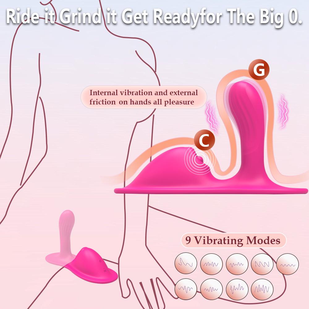 Remote-Control Vibrating Seat Cushion for Female Pleasure