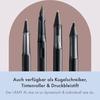 LAMY AL-Star Black Fountain Pen - Ergonomic Grip and Black Steel Nib Size M - Lightweight Aluminu...