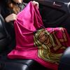 1Pc Barbie'S Heartfelt Gesture Blanket Soft Throw Blanket For Home Bedroom Bed Sofa Travel Office Solid Christmas Blanket