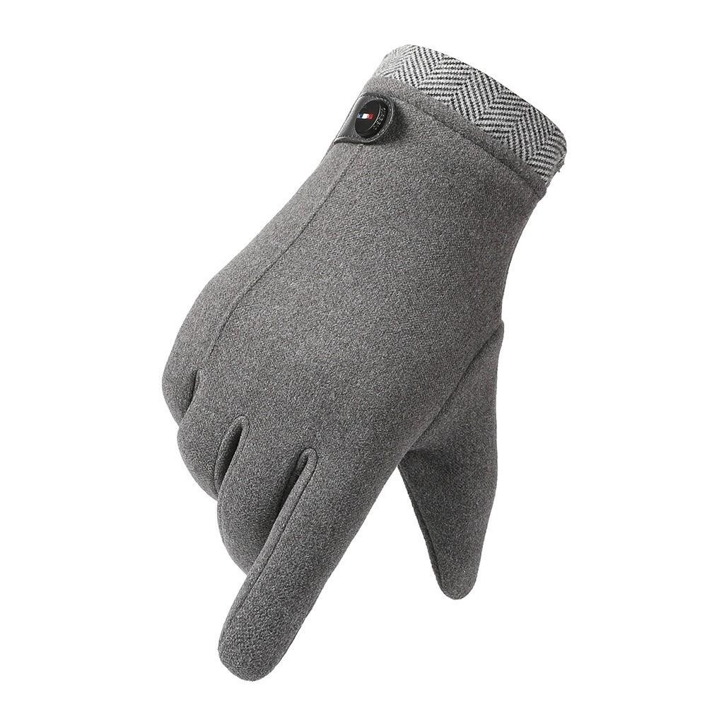 Touchable Screen Winter Gloves Dralon Driving Mittens  Autumn and Winter