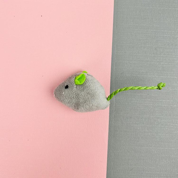 2pcs Cat Mice Toy Simulated Cat Toys False Mouse Pet Cat Toys Mini Funny Playing Toys For Cats Plush