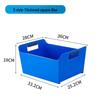 Rectangular Plastic Ice Bucket