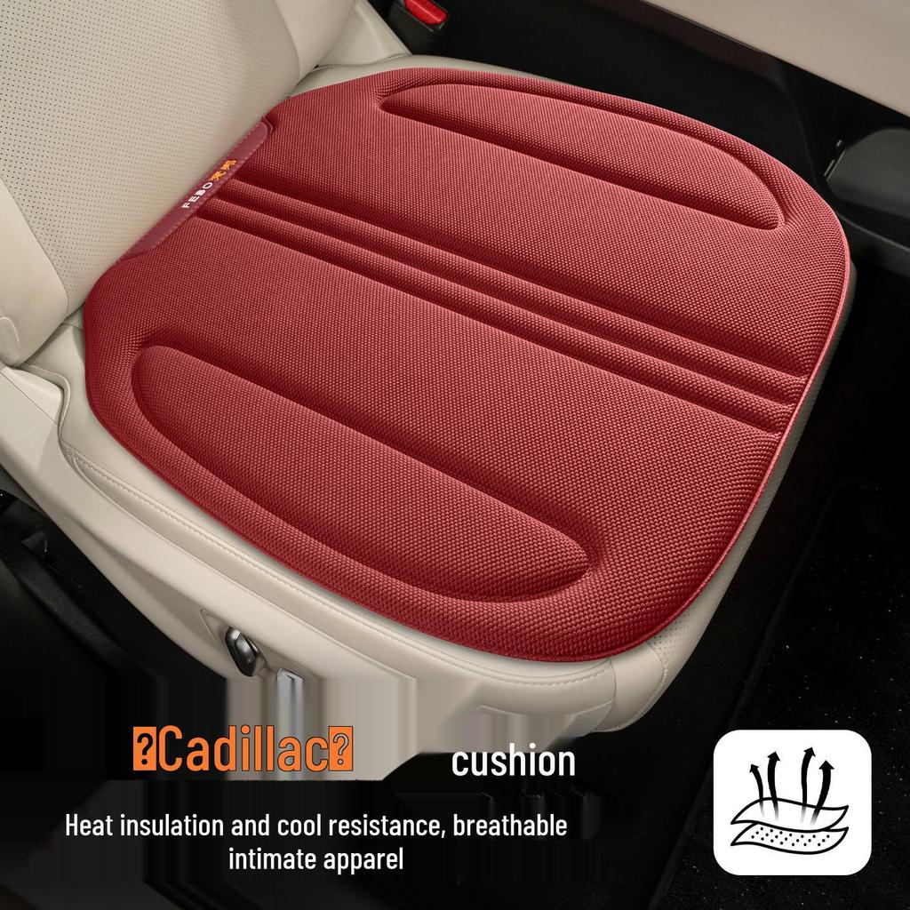 Ventilated Breathable Seat Cushion for Cadillac: Compatible with CT5, XT5, XT6, CT6, ATS, XTS.