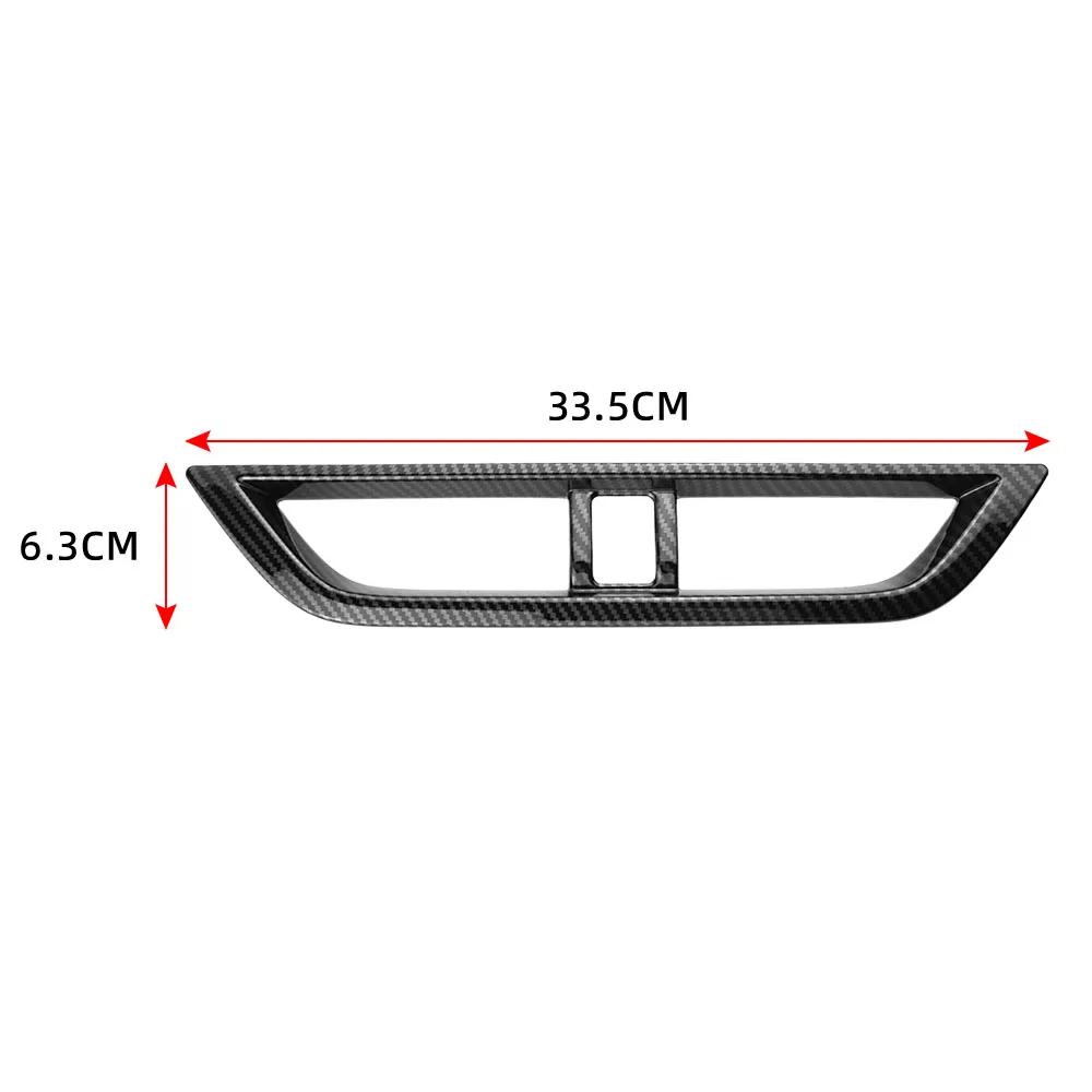 For Toyota Veloz 2022 2023 2024 LHD AC Vent Frame Trim Center Console Air Conditioning Outlet Decoration Sticker Accessories